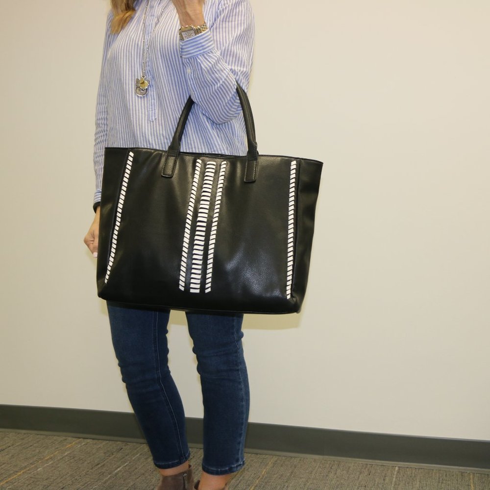 Luxury Faux Tote Bag perfect for any occasion!